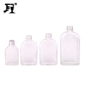 100ml arch-shaped glass beverage bottles with metal lids